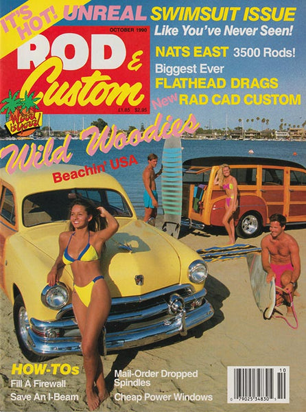 October 1990 Rod & Custom Magazine