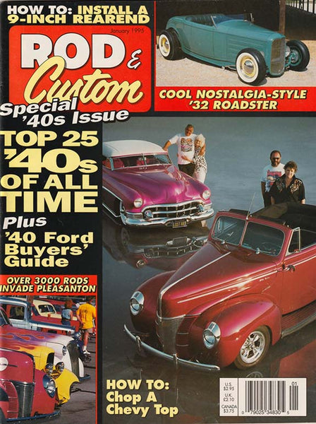 January 1995 Rod  Custom Magazine