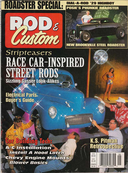 September 1997 Rod & Custom Magazine Legends Cover