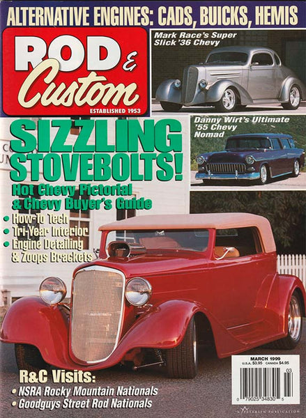 March 1999 Rod & Custom Magazine