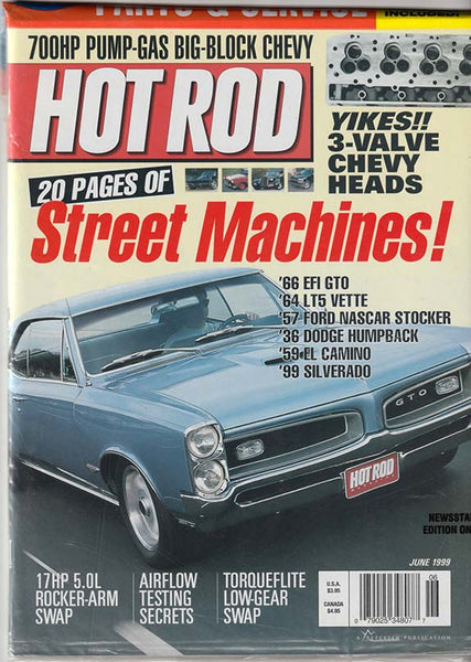 June 1999 Hot Rod Magazine - Sealed