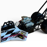 Rare Action RCCA 1:24 Scale Die Cast 1992 Cory McClenathan Mac Attack Top Fuel Dragster With Box 1 of only 4,500 engine