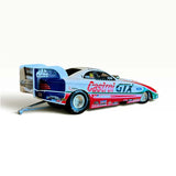 Rare 1 of 2,500 Action RCCA 1:24 Scale 1998 John Force Castrol Mustang Funny Car With Original Box rear view