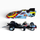 1998 Action RCCA Jerry Toliver Spy Vs. Spy 1:24 Scale Pontiac Funny Car body off