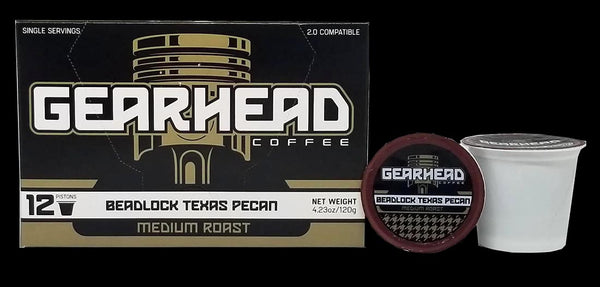 Gearhead Coffee - Beadlock Texas Pecan Coffee 12 Single-Serve K-Cups