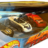 Hot Wheels Super Tuners Set 2000 Sho-Stopper, MX48 Turbo, Muscle Tone Unopened Box close up 2