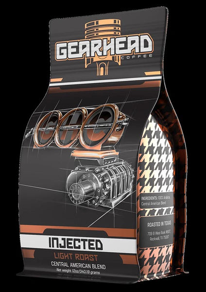 Gearhead Coffee - Injected Breakfast Blend Ground Coffee 12oz Bag