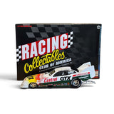 Action RCCA John Force 1:24 Scale 1994 Oldsmobile Castrol GTX Flamed Funny Car Die Cast side view