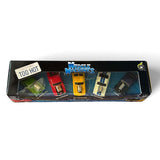 Muscle Machines California Too Hot 1:64 Die Cast Pro Street 5 Pack top view