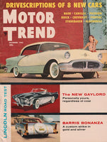 December 1955 Motor Trend Magazine