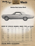 Mickey Thompson Ford Mercury Speed Equipment Catalog First Edition - Back Cover
