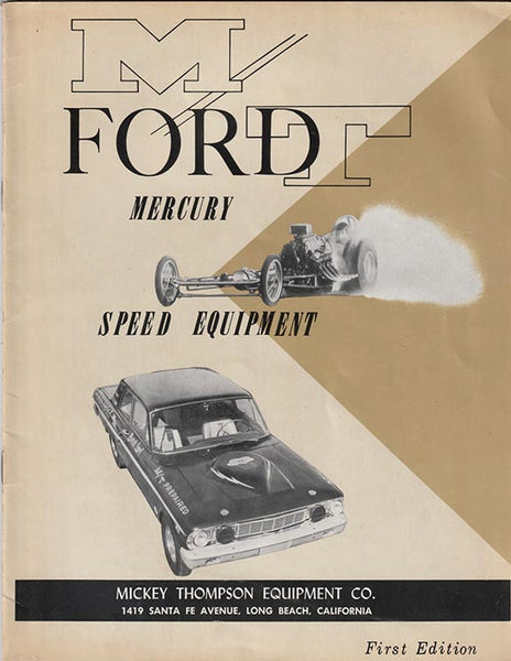 Mickey Thompson Ford Mercury Speed Equipment Catalog First Edition