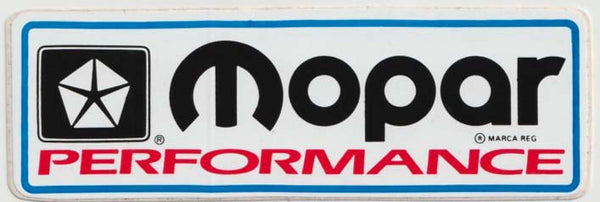 Original Mopar Performance Sticker