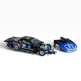 Revell Collection Club 1999 Warren Johnson Superman Pontiac Pro Stock 1:24 Scale Diecast  hood off