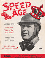 August 1949 Speed Age Magazine
