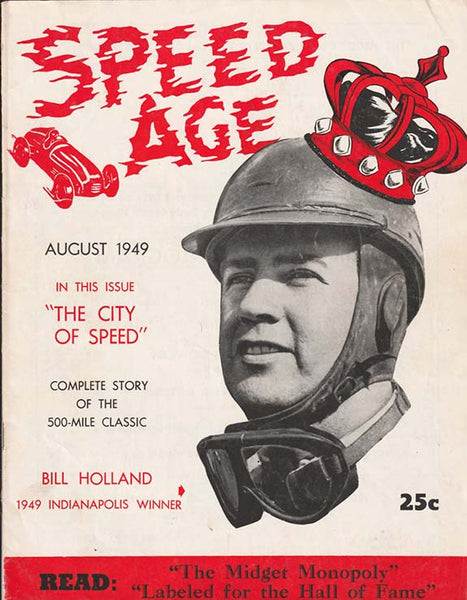 August 1949 Speed Age Magazine