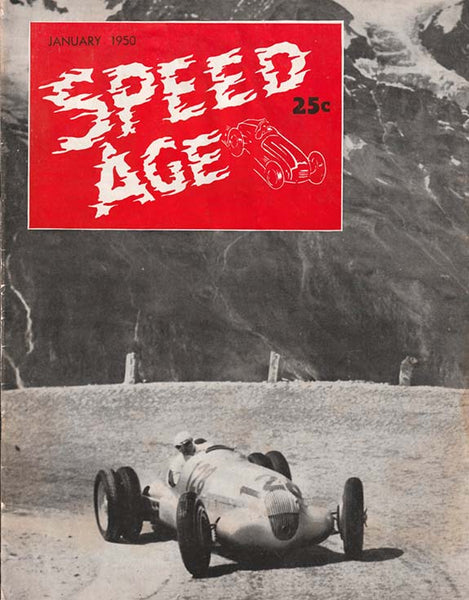 January 1950 Speed Age Magazine