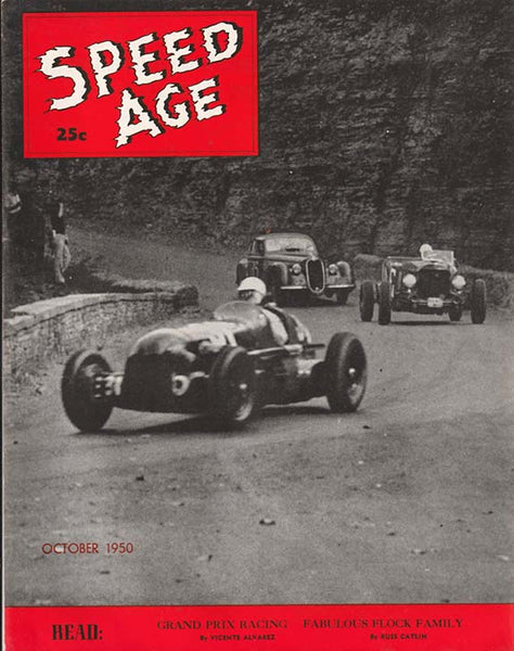October 1950 Speed Age Magazine