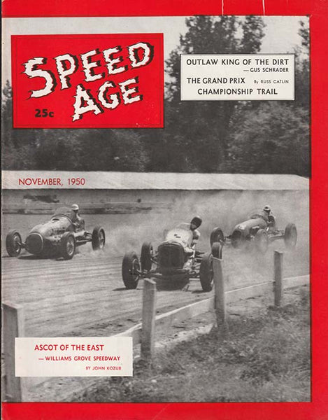 November 1950 Speed Age Magazine