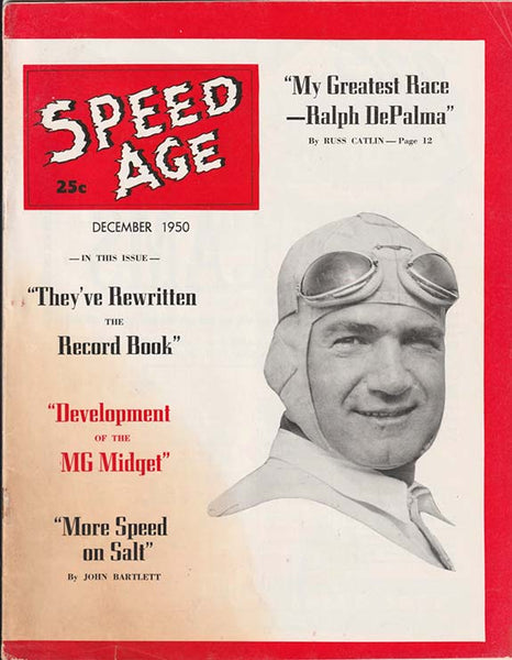 December 1950 Speed Age Magazine