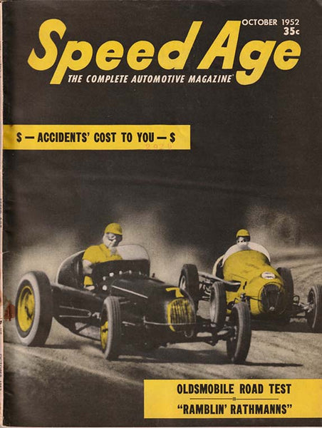 October 1952 Speed Age Magazine