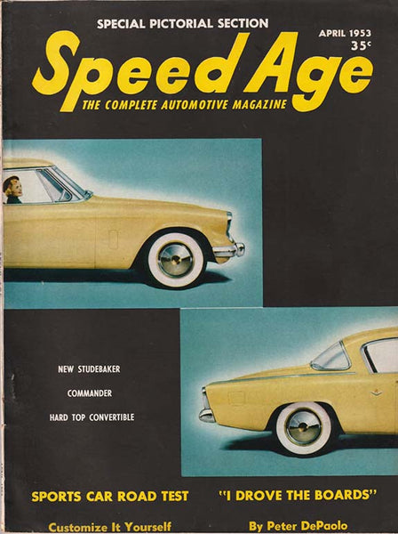 April 1953 Speed Age Magazine