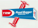 NOS TRW Road Hugger Shocks Decal Circa 1979 - 1985 