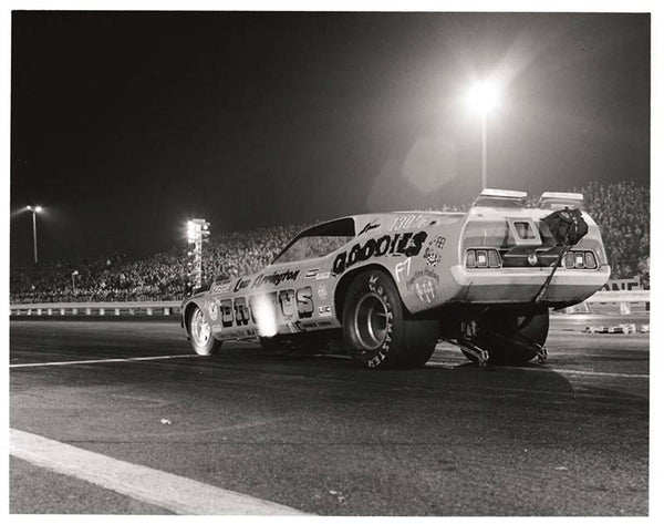 Lew Arrington Brutus Mustang Funny Car 8x10 Photo