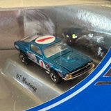 Hot Wheels Vintage Race Team Collection Four Car 1:64 Diecast Set mustang