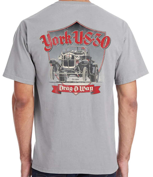 York US 30 Drag O Way T-Shirt Back