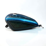 Custom Painted Motorcycle Gas Tank side view