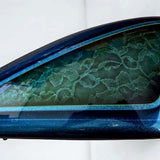 Custom Painted Motorcycle Gas Tank close up side view