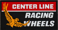 OE Vintage Late 1970's to Early 80's Center Line Racing Wheels Sticker