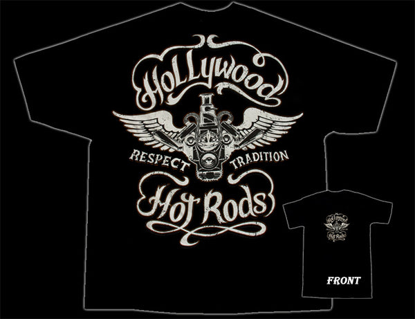 Hollywood Hot Rods Winged Flatty T-Shirt