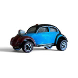 Original 1967 Redline Hot Wheels Light Blue Custom Volkswagen US front driver side