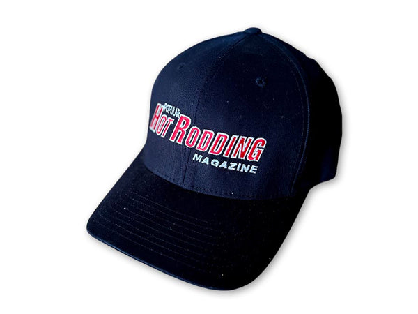 Black Popular Hot Rodding Hat L/XL Flexfit