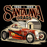 Santa Ana Drags T-Shirt Black