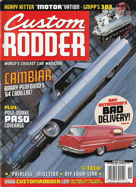 November 2004 Custom Rodder Magazine