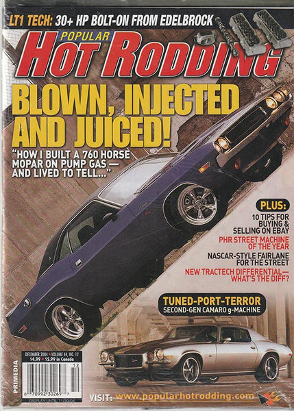 December 2004 Popular Hot Rodding Magazine Unopened - Nitroactive.net