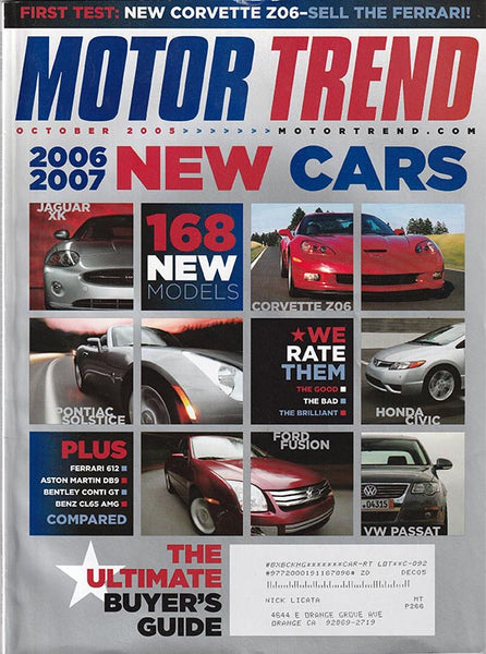 October 2005 Motor Trend Magazine - Nitroactive.net