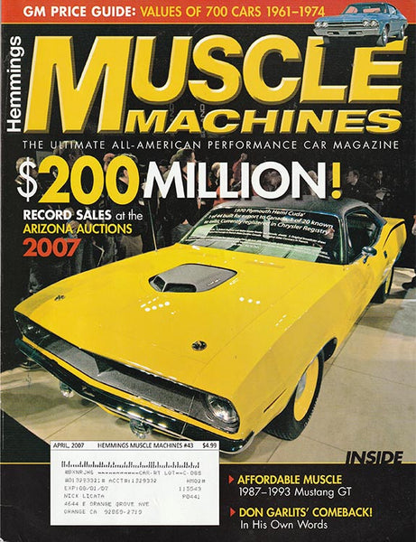 April 2007 Hemmings Muscle Machines Magazine - Nitroactive.net