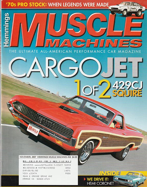 November 2007 Hemmings Muscle Machines Magazine - Nitroactive.net
