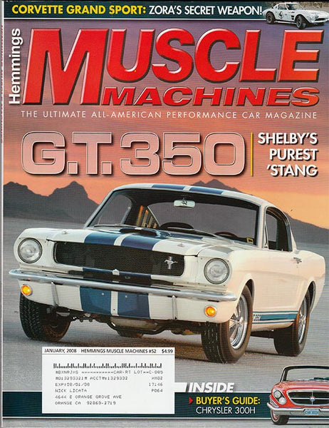 January 2008 Hemmings Muscle Machines Magazine - Nitroactive.net