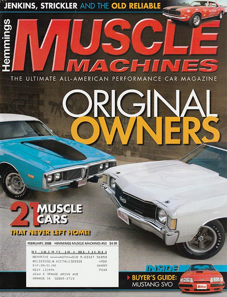 February 2008 Hemmings Muscle Machines Magazine - Nitroactive.net