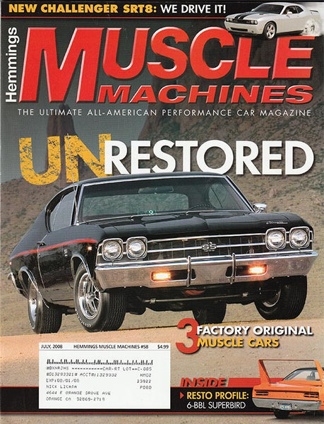 July 2008 Hemmings Muscle Machines Magazine - Nitroactive.net