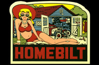 John Bell - Red Letter Girl Homebuilt Sticker - Nitroactive.net