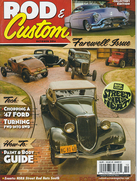 October 2014 Rod & Custom Magazine