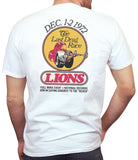 Malibu Shirts Lions Last Drag Race T Shirt - Back
