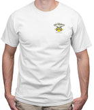 Vic Hubbard Speed Shop Engine White T Shirt