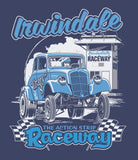Irwindale Raceway 1933 Willys Blue T-Shirt Artwork - Nitroactive.net